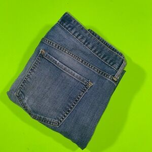 Mossimo Womens Skinny Boyfriend Premium Denim Jeans Medium Wash Blue Size 10